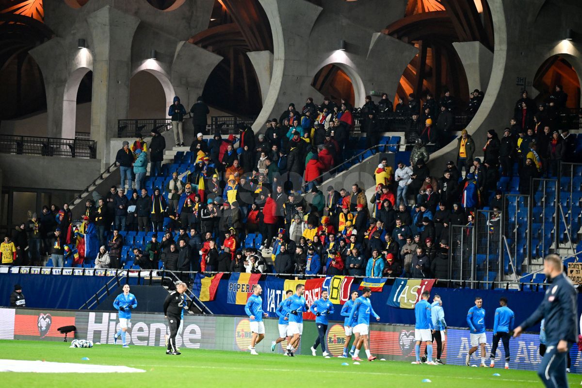 Israel - România, preliminarii EURO 2024. Fanii „tricolori”, la datorie