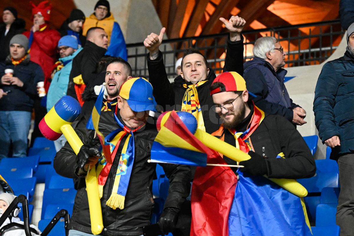 Israel - România, preliminarii EURO 2024. Fanii „tricolori”, la datorie