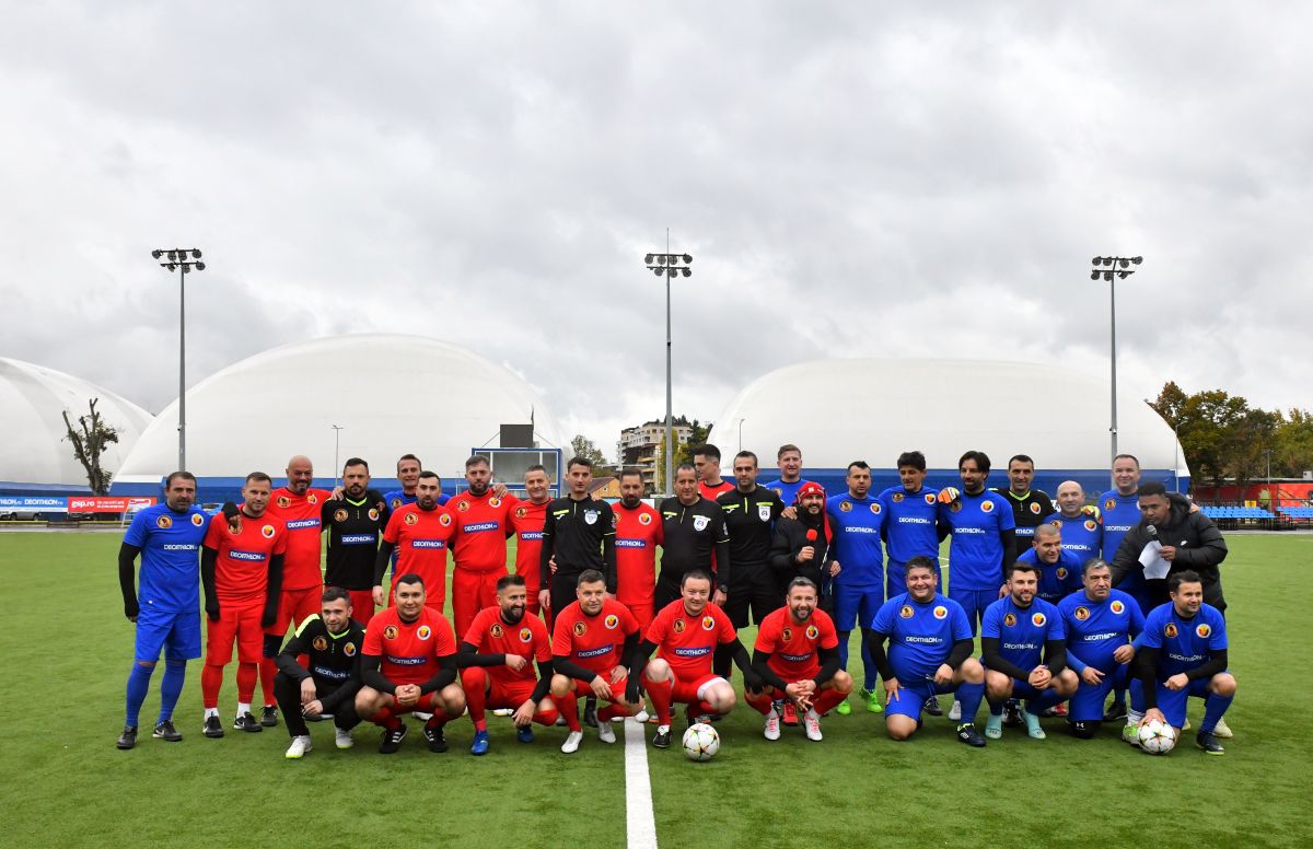 SHOW total în meciul caritabil între supervedetele din fotbalul românesc: 8 goluri, penalty-uri ratate și două reveniri spectaculoase