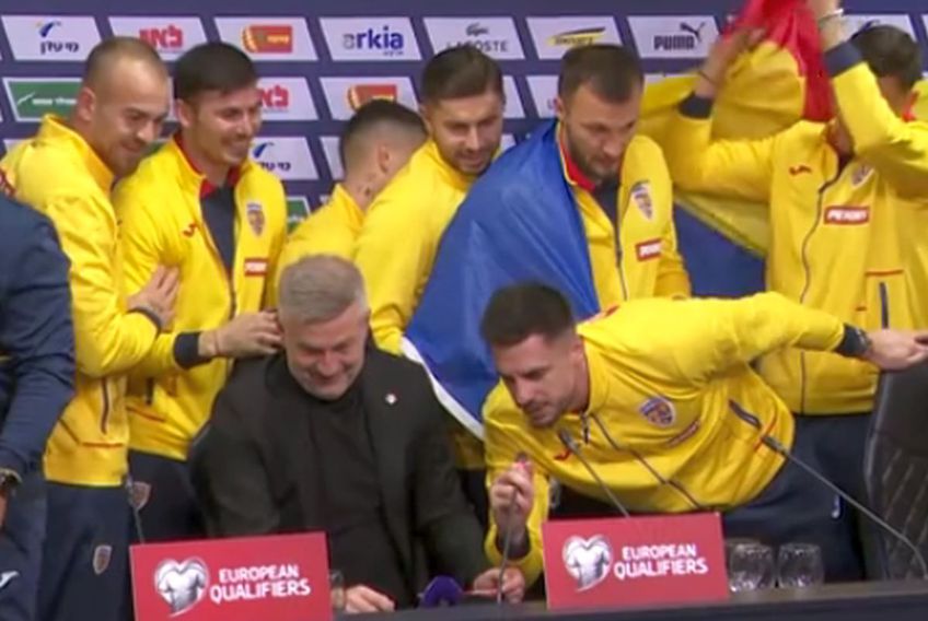 Au intrat peste Edi Iordănescu! 8 „tricolori” au întrerupt conferința de presă