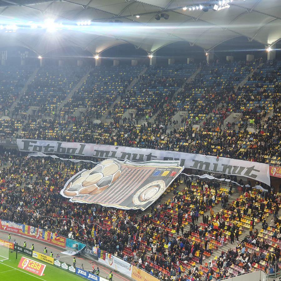Suporterii din „Zidul Galben” pregătesc și o scenografie România, victorie la pas cu Cipru » Succesul ar putea fi sinonim cu un parcurs facilitat către Campionatul Mondial din 2026