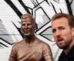 Statuia lui Harry Kane în Londra