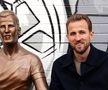 Statuia lui Harry Kane în Londra