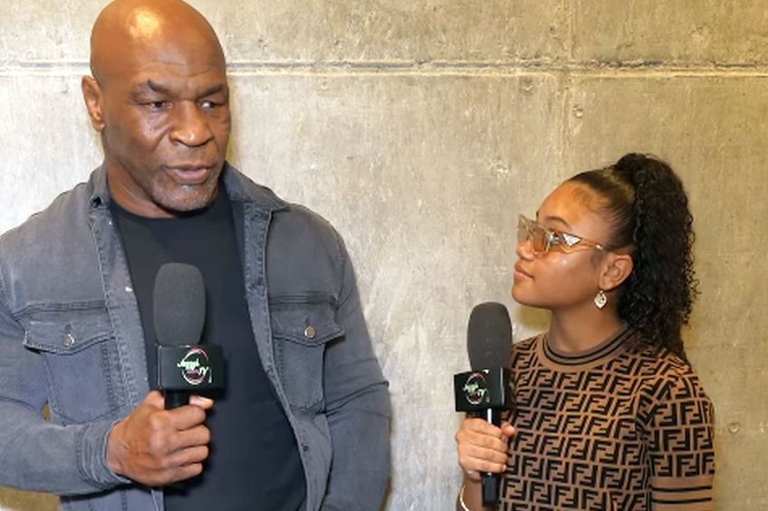 Mike Tyson, alături de Jazzy Guerra