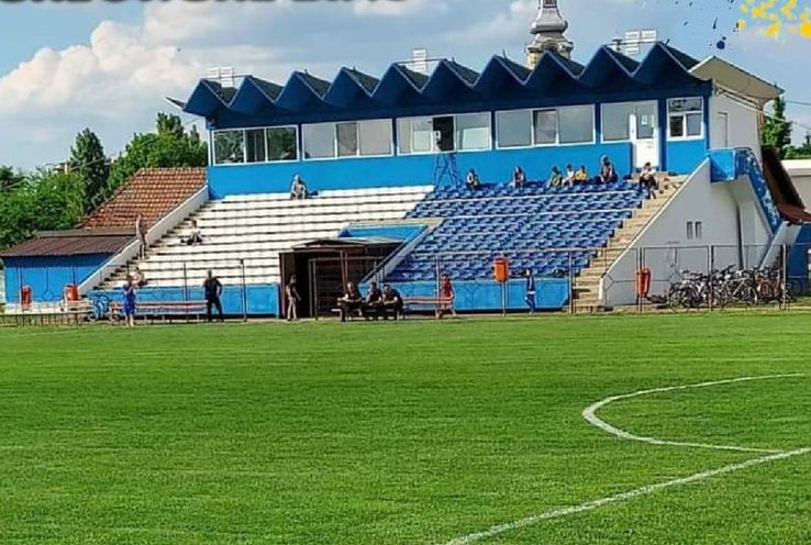 Stadionul „Gheorghe Biaș” din Sânnicolau Mare / Sursă foto: Facebook