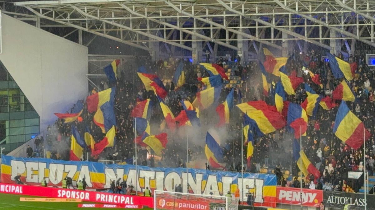 Show în debutul partidei dintre România și San Marino » Ce scriitori legendari au fost omagiați pe „Ilie Oană” + scandări la adresa Ungariei
