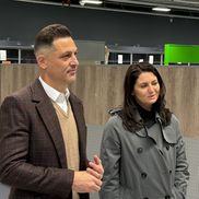 Mirel Rădoi la recepția unei investiții în comuna Fundeni / foto: obiectiv-online.ro