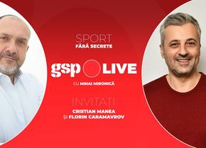 Azi, la GSP Live: România joacă diseară cu San Marino » Comentăm cu Cristian Manea și Florin Caramavrov