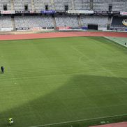 Gazon nou pe Cluj Arena // FOTO: Facebook @Consiliul Judetean Cluj