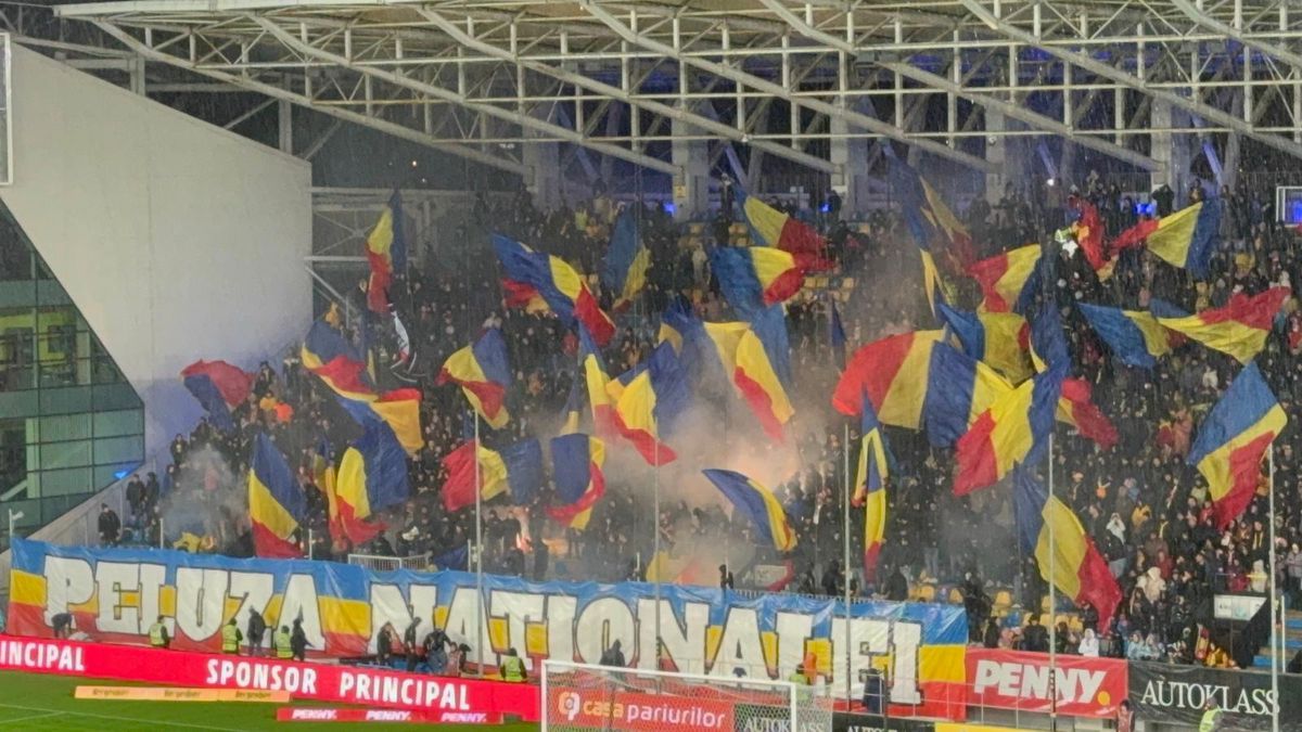 Show în debutul partidei dintre România și San Marino » Ce scriitori legendari au fost omagiați pe „Ilie Oană” + scandări la adresa Ungariei