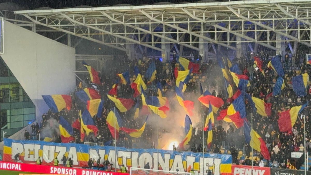 Show în debutul partidei dintre România și San Marino » Ce scriitori legendari au fost omagiați pe „Ilie Oană” + scandări la adresa Ungariei
