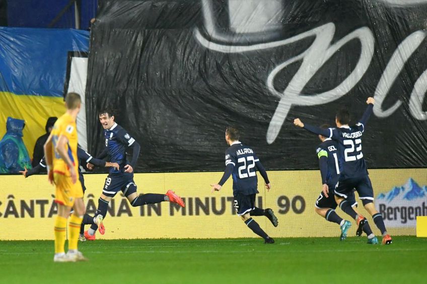 Prima dată în istorie când San Marino înscrie primul gol al serii în preliminariile pentru Campionatul Mondial // FOTO: Cristi Preda (GSP.ro)