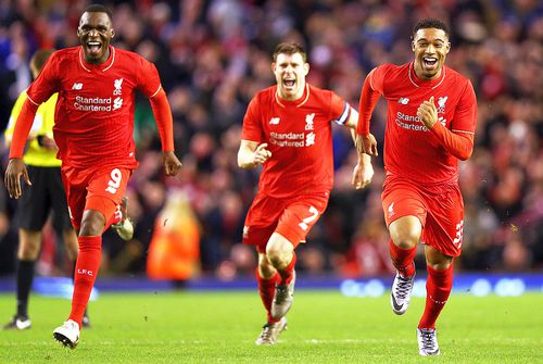 Jordon Ibe, primul din dreapta / foto: Guliver/gettyimages