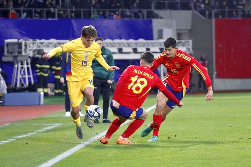 România U21 - Spania U21/ foto FRF.ro