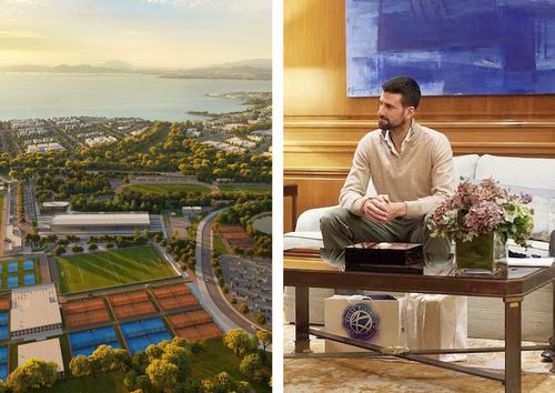 Novak Djokovic face o investiție de 20 de milioane de euro în afara Serbiei / foto: X