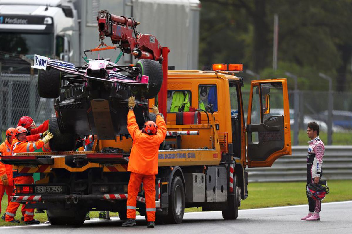 Accidente Formula 1