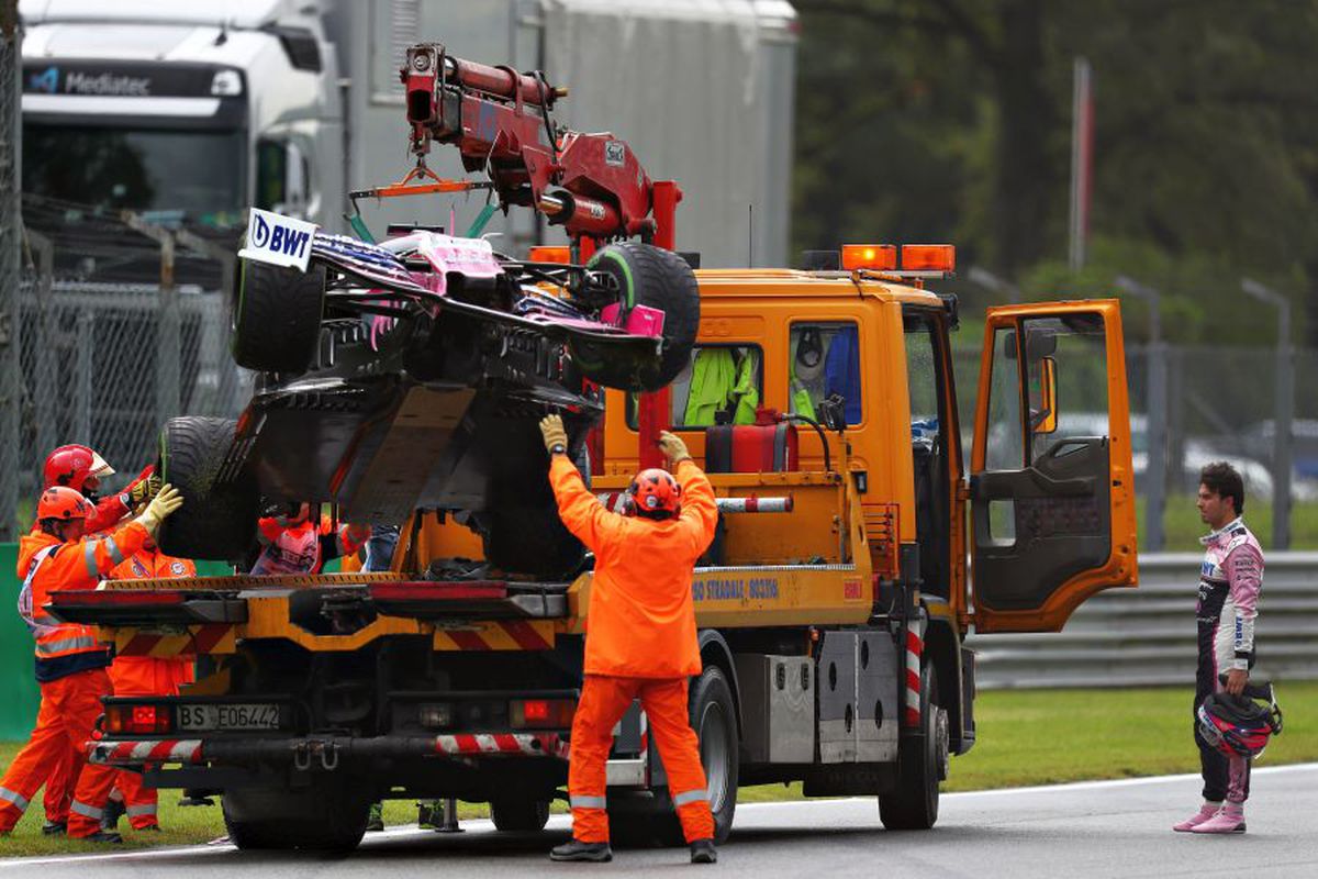 Accidente Formula 1