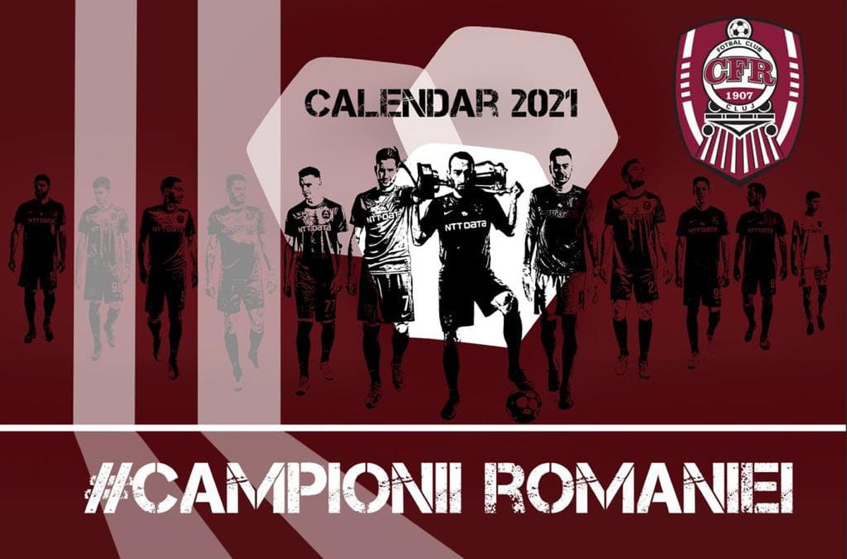 CFR Cluj calendar 2021