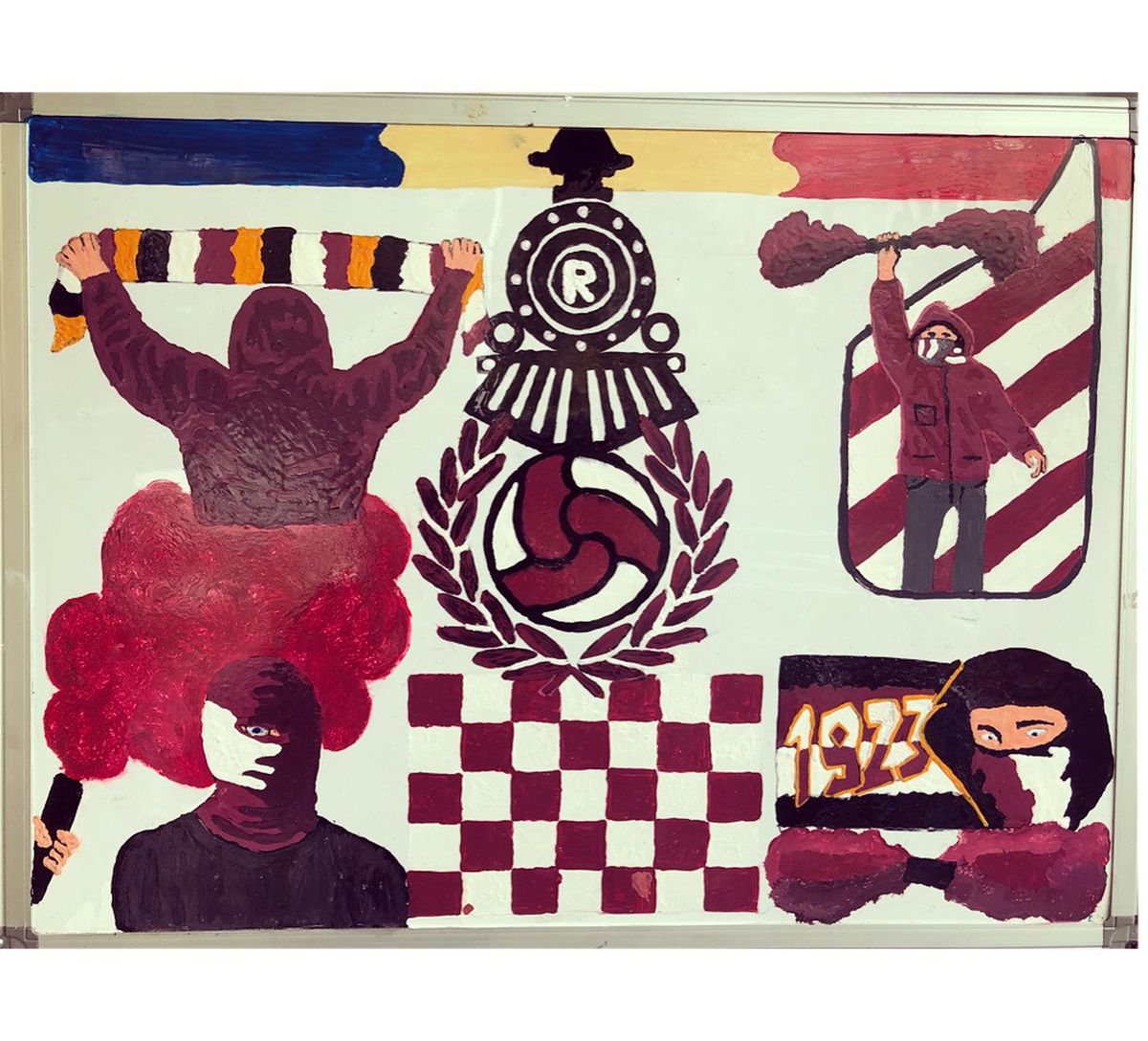 FOTO La Rapid, fanii se întrec în creativitate în cea mai nouă campanie lansată de giuleșteni