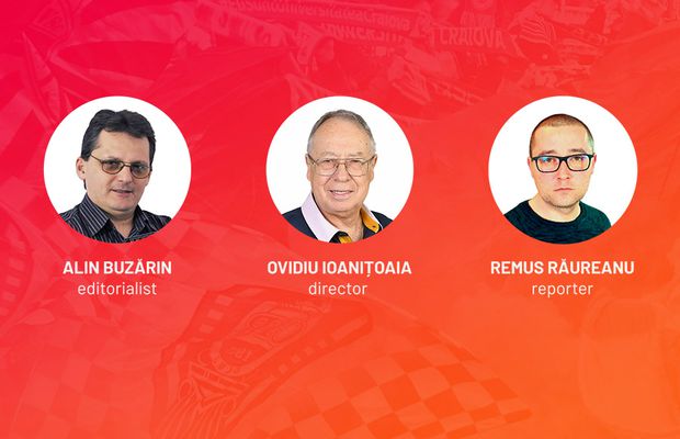 Vocile Gazetei » Craiova - FCSB, comentat live de Buzărin, Ioanițoaia și Răureanu