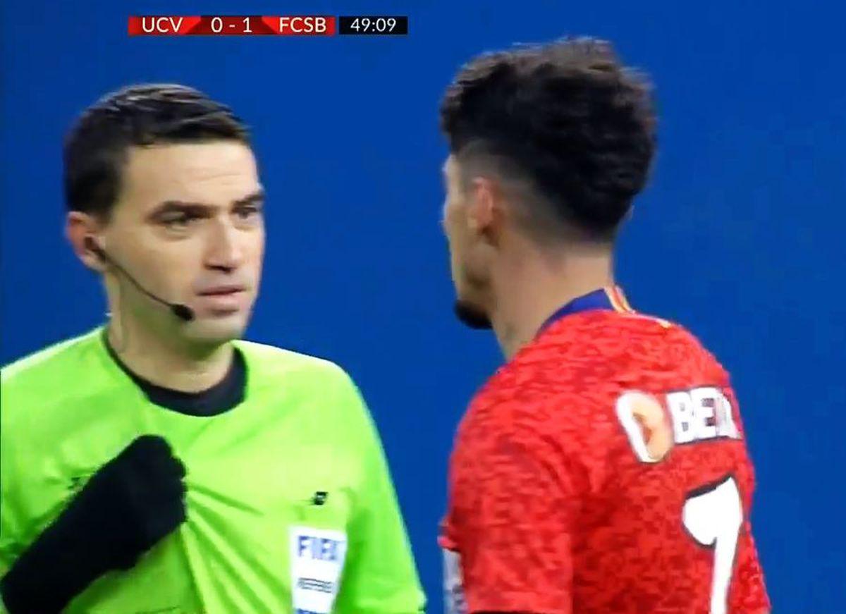 FOTO Florinel Coman a încercat să îl scoată pe Marius Constantin din joc! Ovidiu Hațegan, la 2 metri de fază