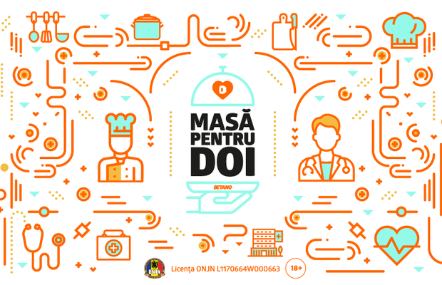 BETANO sprijină cadrele medicale din linia întâi și industria HoReCa din România, prin proiectul „Masă pentru Doi”