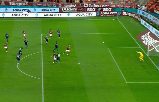 Ce bijuterie! Execuția splendidă care a deblocat partida Rapid - FC Botoșani
