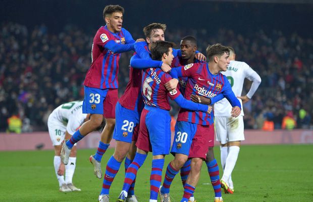 Chin și cu Elche! Barcelona câștigă pe final un adevărat thriller!