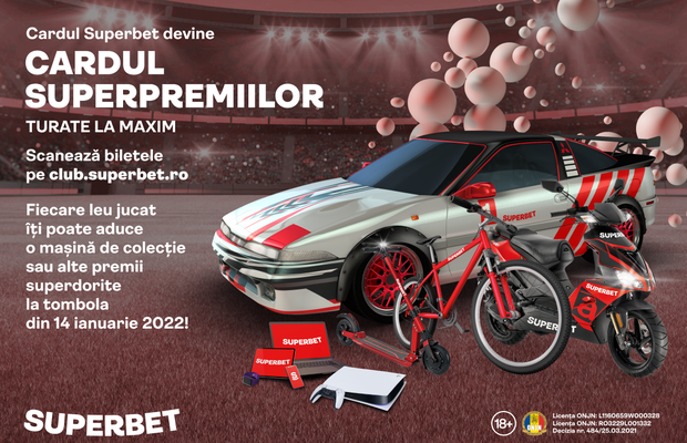 SuperMașină de colecție, marele premiu pentru membrii clubului Superbet!