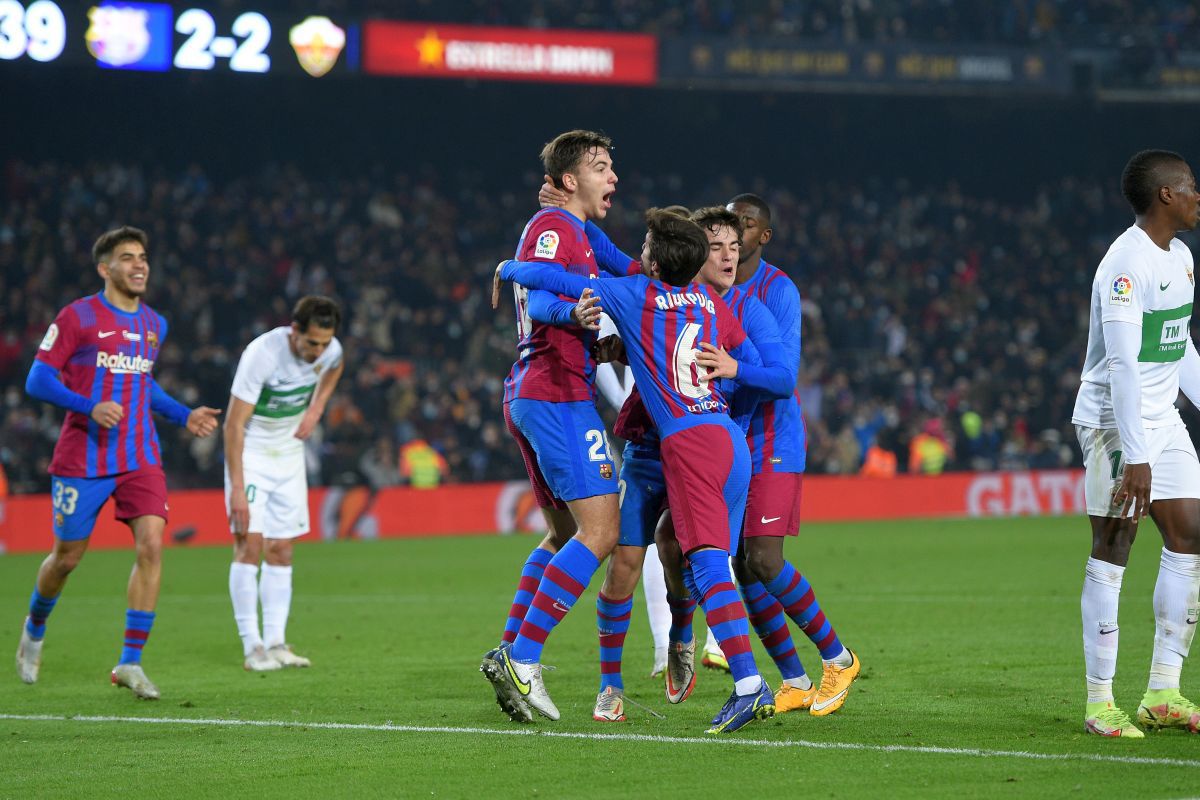 Chin și cu Elche! Barcelona câștigă pe final un adevărat thriller!