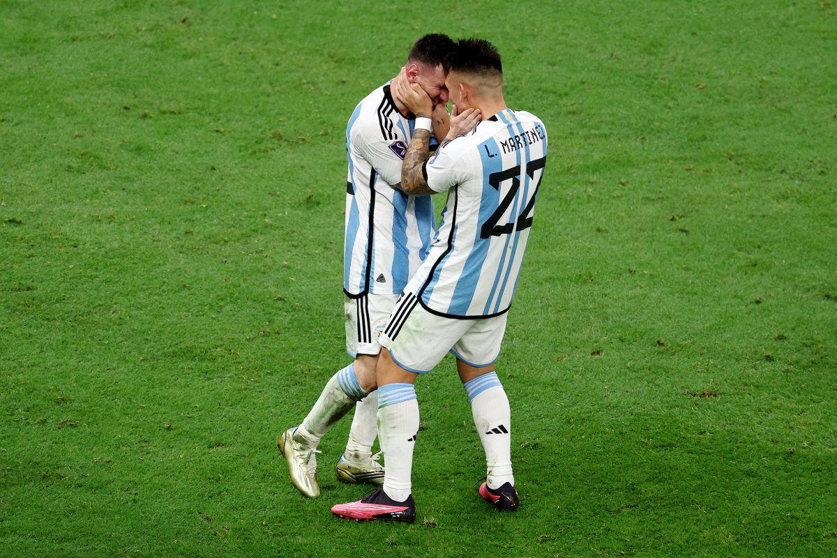 Cele mai tari imagini după Argentina - Franța: ce s-a întâmplat pe teren: bucuria argentinienilor și tristețea „Les Bleus”
