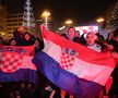 Fanii croați au sărbătorit la Zagreb