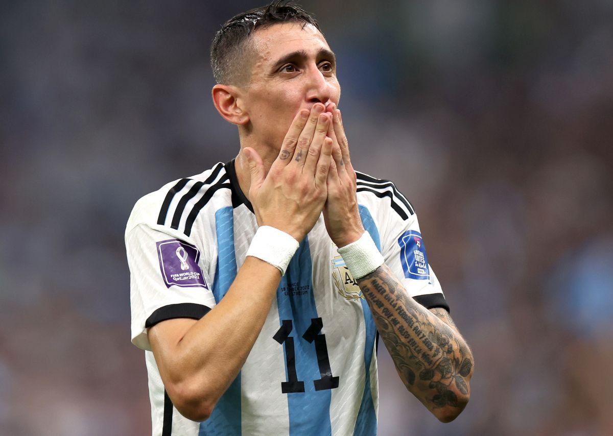 Angel Di Maria a început să plângă, imediat după golul care a îngenuncheat Franța