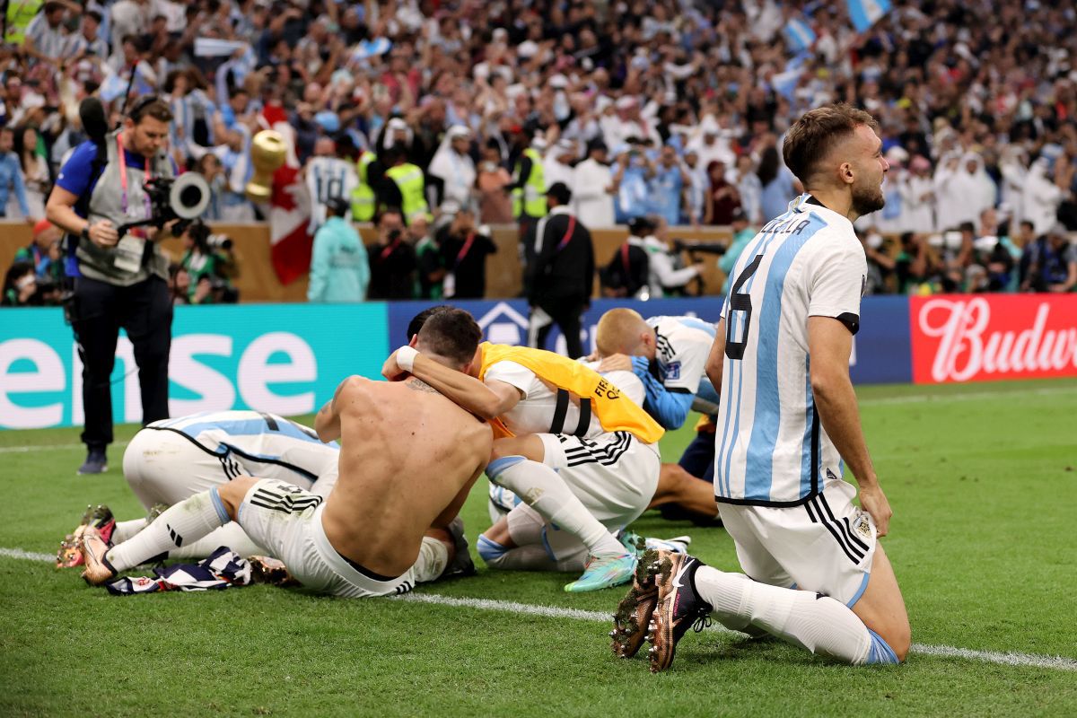 15 imagini de impact după Argentina - Franța: bucuria argentinienilor și tristețea „Les Bleus”