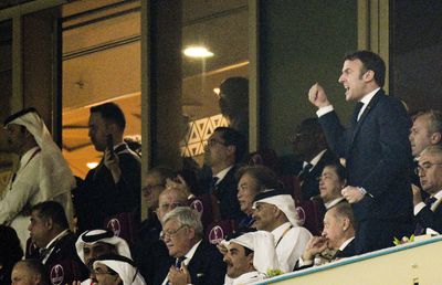 Ce nu s-a văzut la TV: președintele Franței, înainte și după golurile lui Mbappe » Transformare radicală în decurs de câteva secunde!