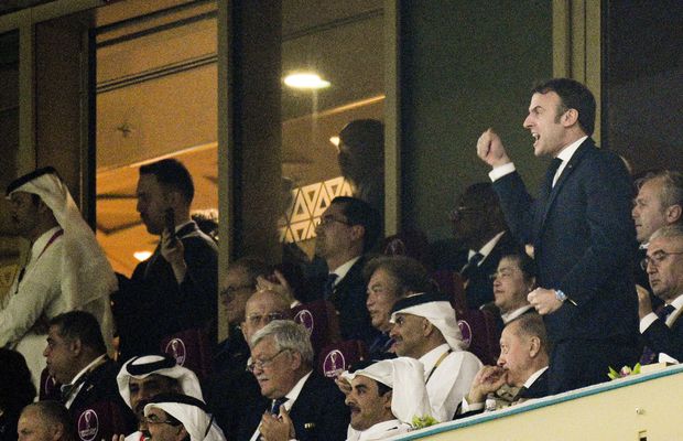 Ce nu s-a văzut la TV: președintele Franței, înainte și după golurile lui Mbappe » Transformare radicală în decurs de câteva secunde!