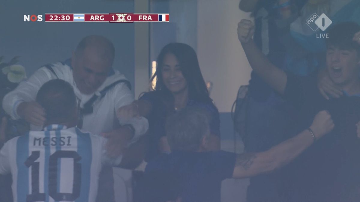 Cum a fost surprinsă Antonela Roccuzzo, imediat după golul marcat de Messi în finala CM + Încă două recorduri bătute de „Purice”