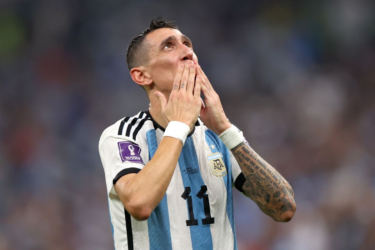 Angel Di Maria a început să plângă, imediat după golul care a îngenuncheat Franța