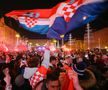 Fanii croați au sărbătorit la Zagreb