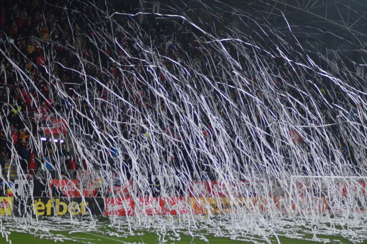 UTA - RAPID 1-1. Frustrare la Arad, cele mai tari imagini