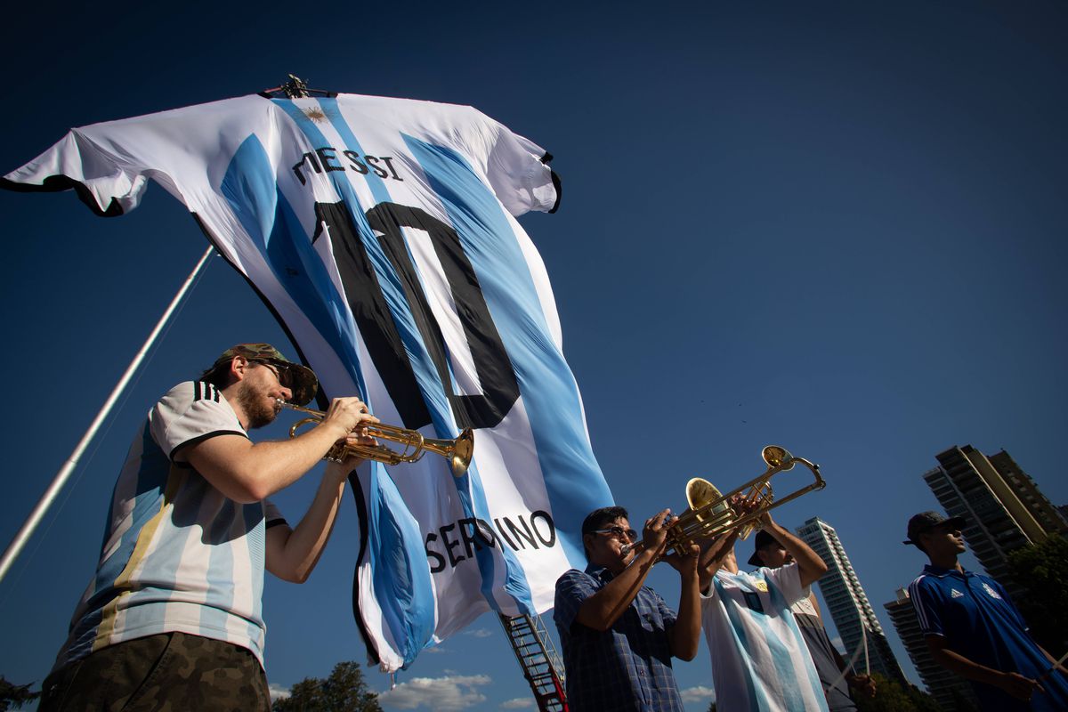 Pregătiri finală Argentina - Franța, Campionatul Mondial din Qatar