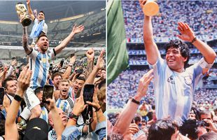 Diego și Leo, zeii purtați pe umeri » Povestea celor mai frumoase fotografii ale Argentinei: „M-am trezit față în față cu el. O conexiune instantanee”
