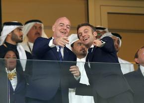 „Regele”, emirul și președintele » Vedete pe metru pătrat la „oficiala” de pe „Lusail”: Zlatan urmărește meciul alături de Macron, Djokovic și Al-Khelaifi