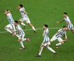 Cele mai tari imagini după Argentina - Franța: ce s-a întâmplat pe teren: bucuria argentinienilor și tristețea „Les Bleus”