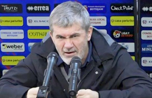 Valeriu Iftime, în culmea fericirii după ce a bătut CFR! Noul pariu de la Botoșani: „Va fi golgheterul campionatului”
