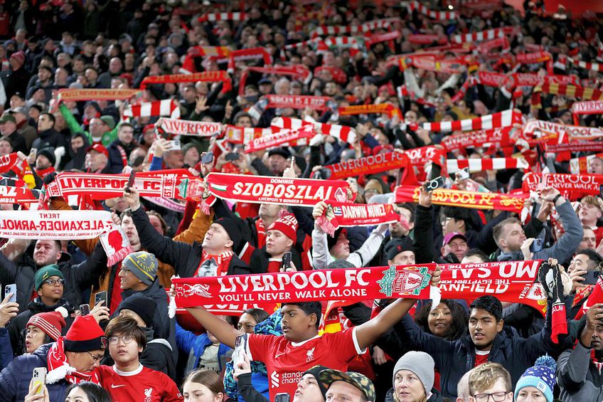 Rivalii de la Manchester United n-au fost mișcați de atmosfera din casa lui Liverpool // foto: Guliver/gettyimages