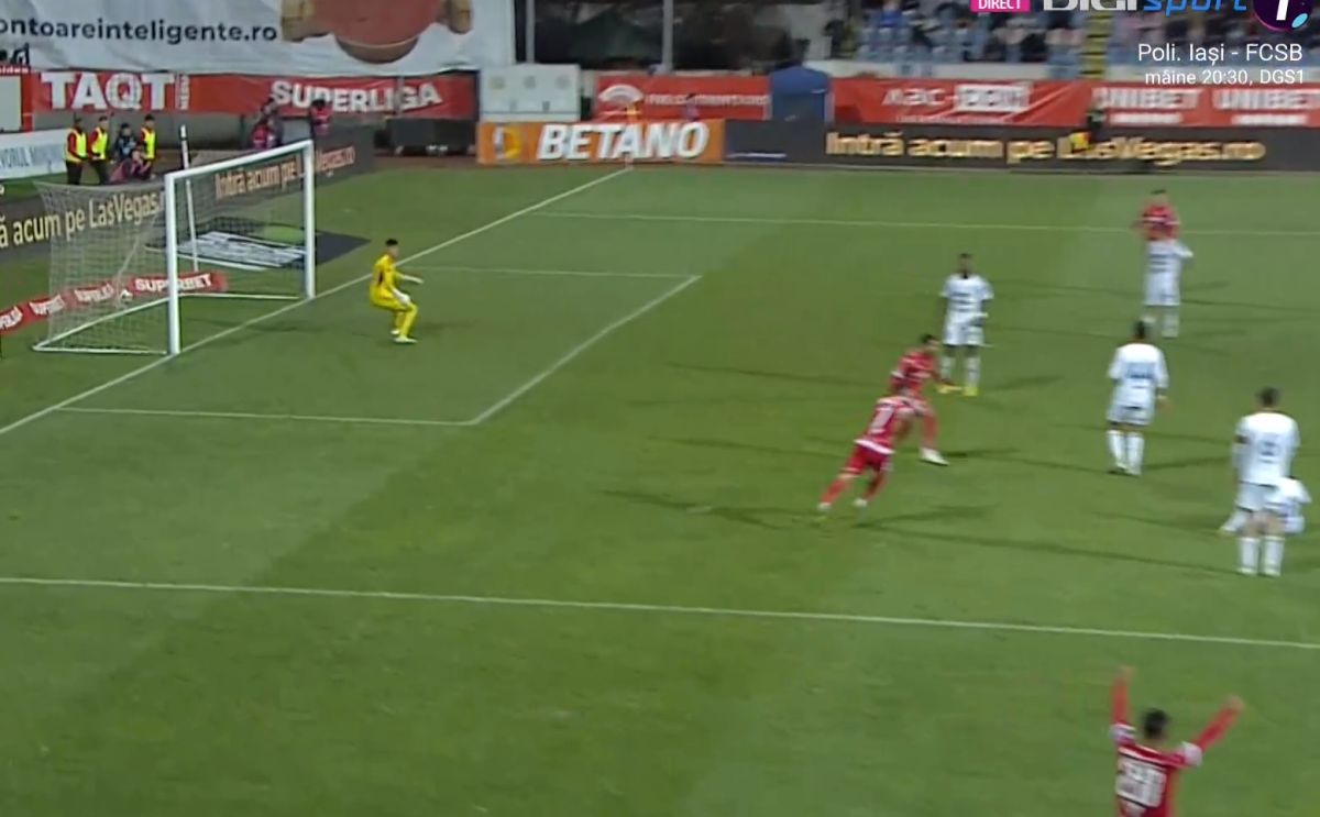 Golul lui Politic în Botoșani - Dinamo