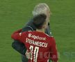 Andrea Mandorlini l-a bruscat pe Marius Ștefănescu, după Sepsi - CFR Cluj / FOTO: Captură TV @Digi Sport