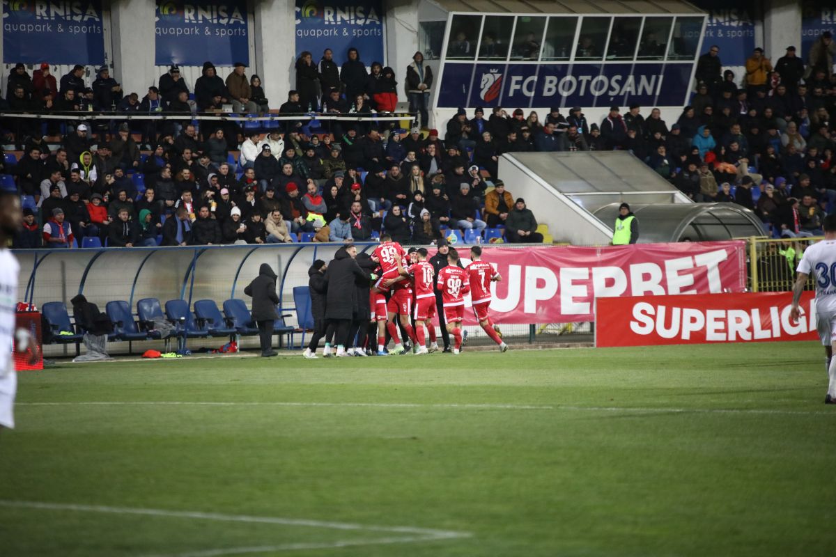 FC Botoșani - Dinamo, 18 decembrie 2023 / FOTO: Ionuț Tabultoc