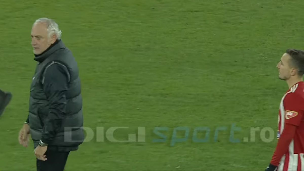 Imagini scandaloase la finalul meciului Sepsi - CFR Cluj » Cum a fost surprins antrenorul Andrea Mandorlini
